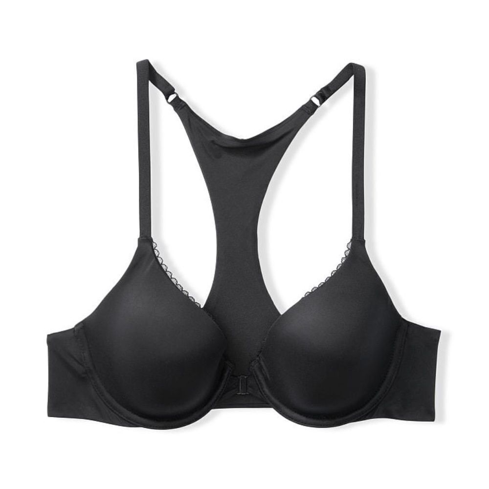 Victoria Secret BODY BY VICTORIA
Lightly-lined Racerback Full-Coverage Bra Black